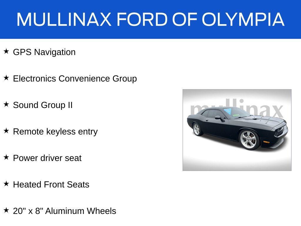 used 2011 Dodge Challenger car, priced at $16,653