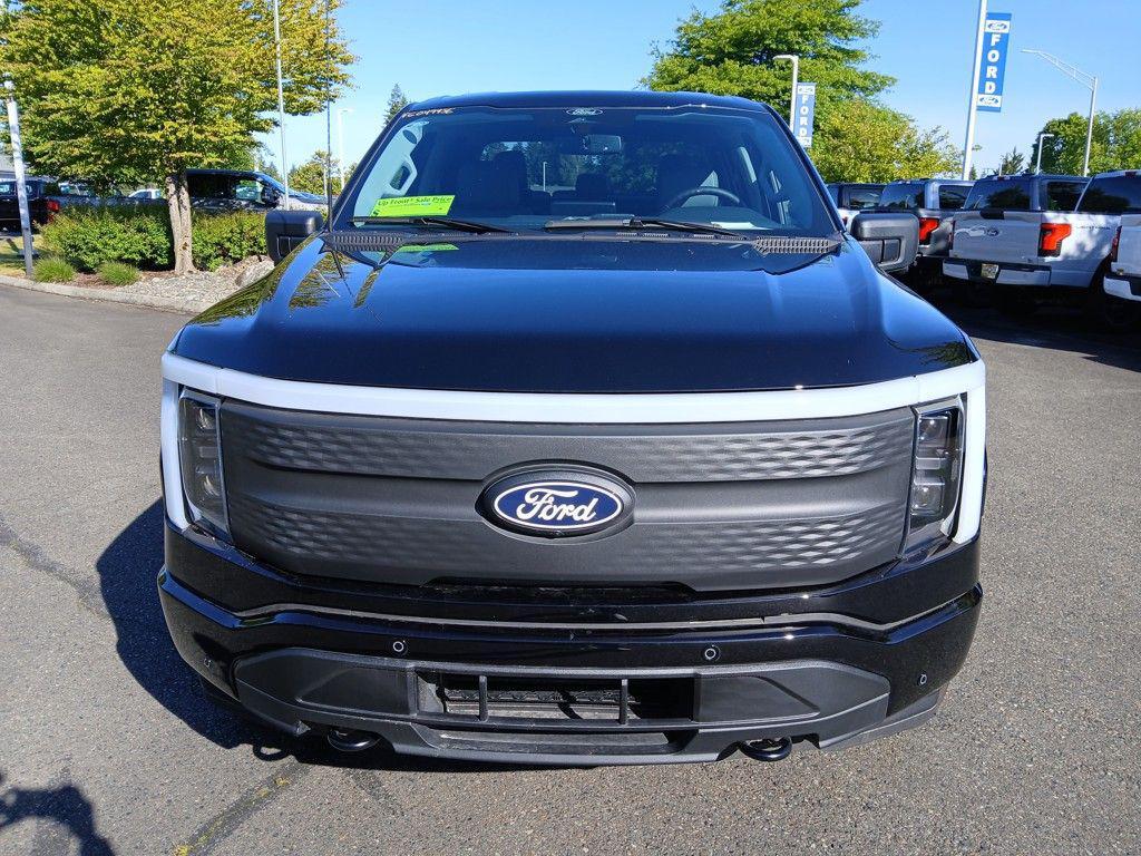 new 2025 Ford F-150 Lightning car, priced at $61,400