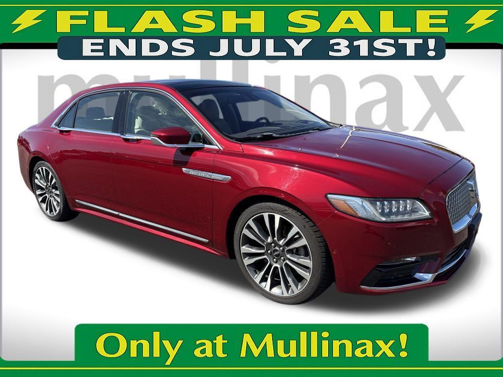 used 2018 Lincoln Continental car, priced at $24,973