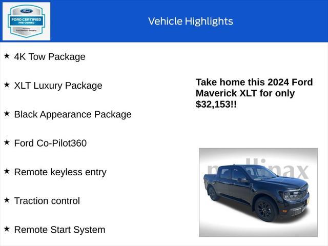 used 2024 Ford Maverick car, priced at $32,153