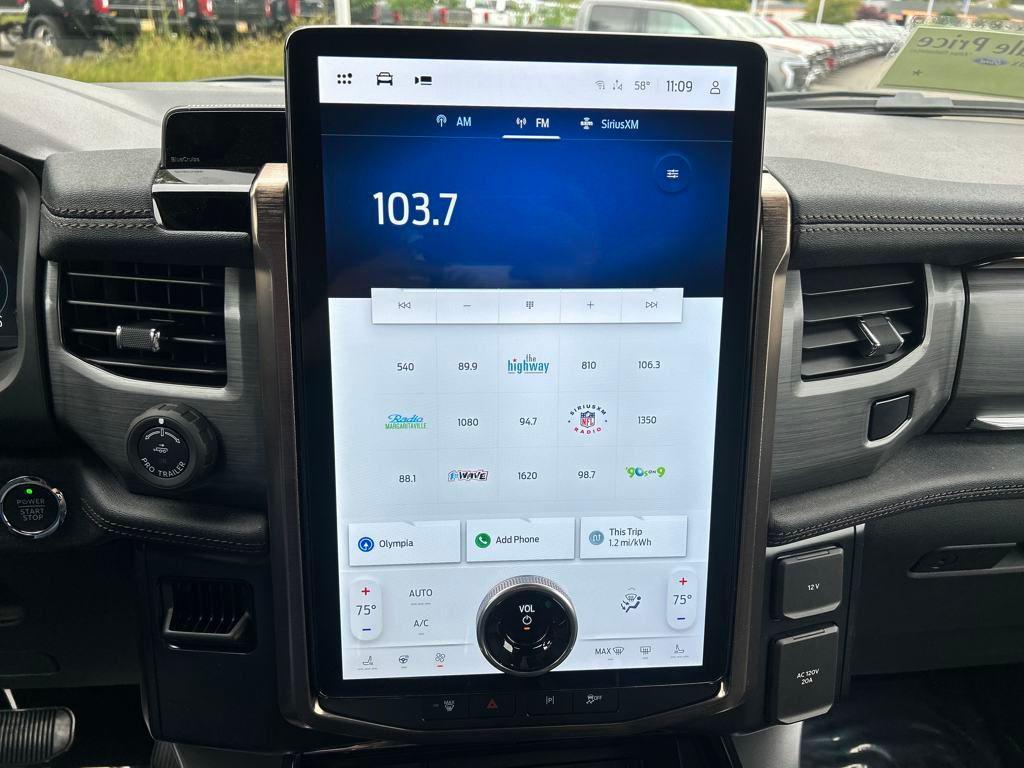 new 2025 Ford F-150 Lightning car, priced at $66,496