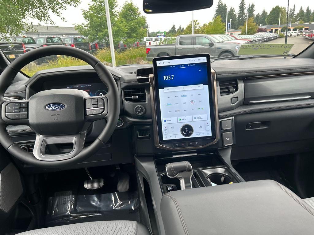 new 2025 Ford F-150 Lightning car, priced at $66,496