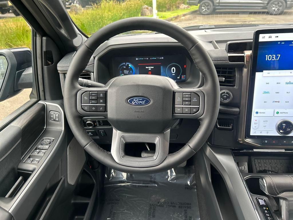 new 2025 Ford F-150 Lightning car, priced at $66,496