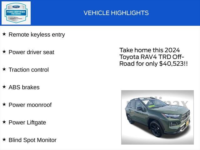 used 2024 Toyota RAV4 car, priced at $39,983