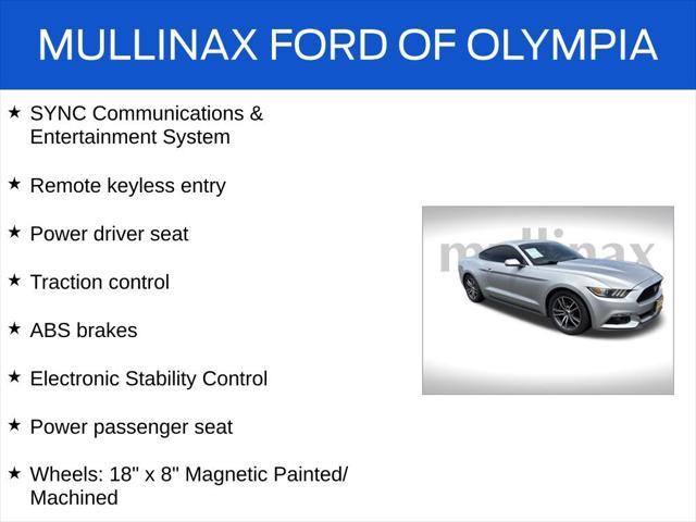 used 2016 Ford Mustang car, priced at $13,103