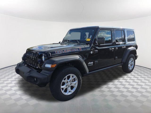 used 2021 Jeep Wrangler Unlimited car, priced at $31,899