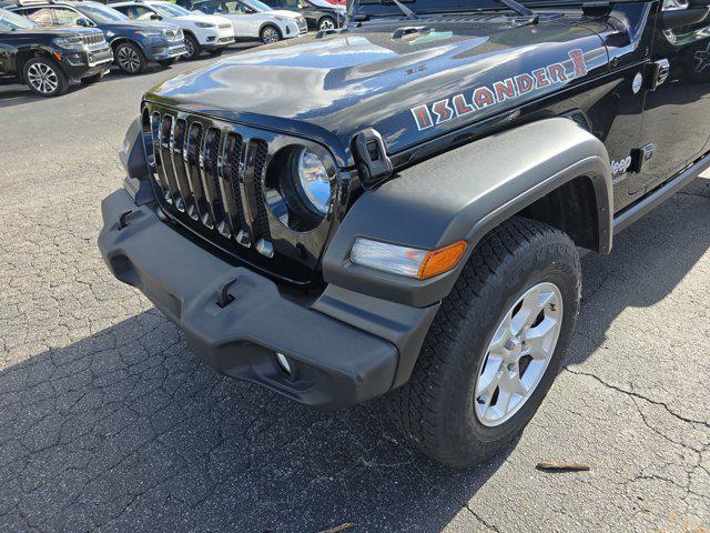 used 2021 Jeep Wrangler Unlimited car, priced at $31,899