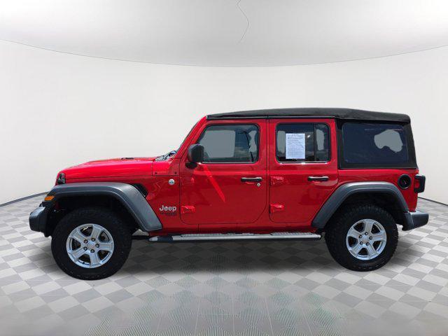 used 2019 Jeep Wrangler Unlimited car, priced at $25,299