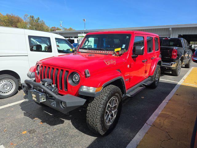 used 2020 Jeep Wrangler Unlimited car, priced at $23,890