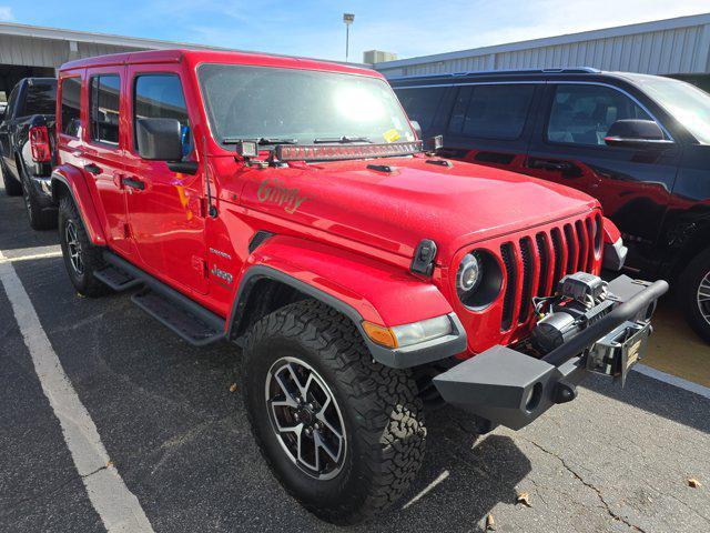 used 2020 Jeep Wrangler Unlimited car, priced at $23,890
