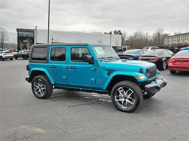 new 2024 Jeep Wrangler 4xe car, priced at $48,098