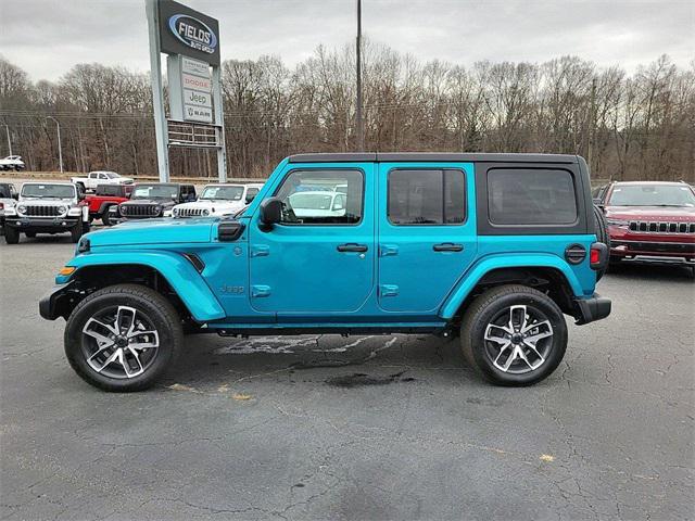 new 2024 Jeep Wrangler 4xe car, priced at $48,098