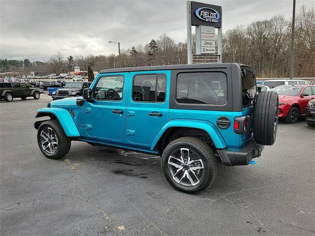 new 2024 Jeep Wrangler 4xe car, priced at $48,098