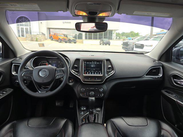 used 2021 Jeep Cherokee car, priced at $19,299
