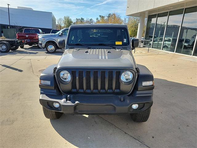 used 2021 Jeep Wrangler car, priced at $27,551