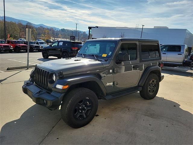 used 2021 Jeep Wrangler car, priced at $27,551