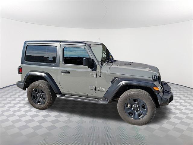 used 2021 Jeep Wrangler car, priced at $27,551