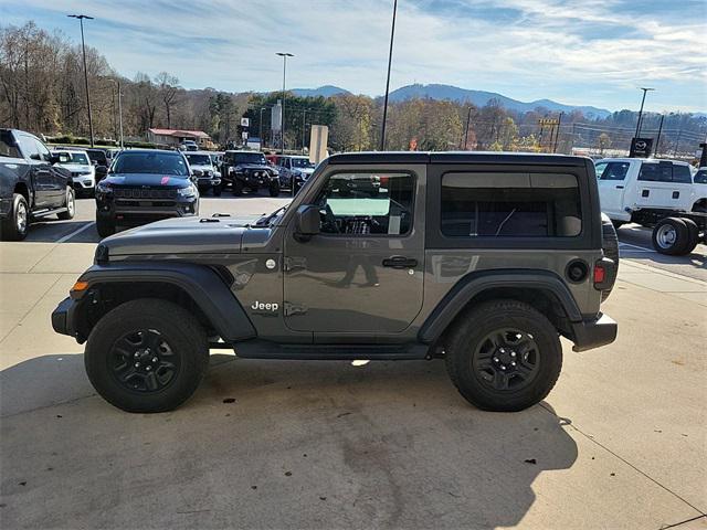 used 2021 Jeep Wrangler car, priced at $27,551