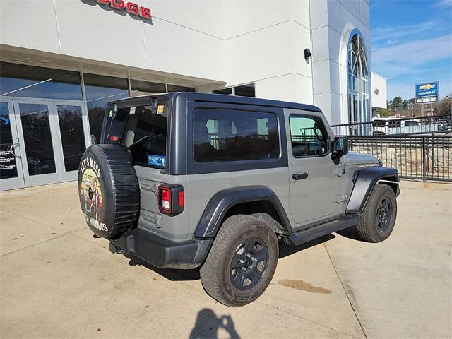 used 2021 Jeep Wrangler car, priced at $27,551