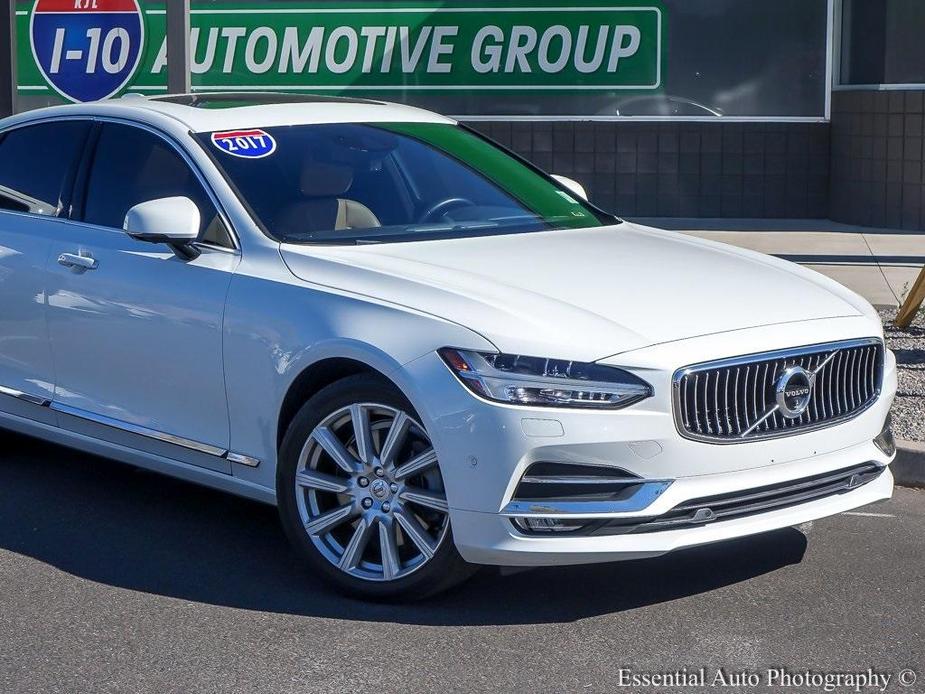 used 2017 Volvo S90 car, priced at $23,996