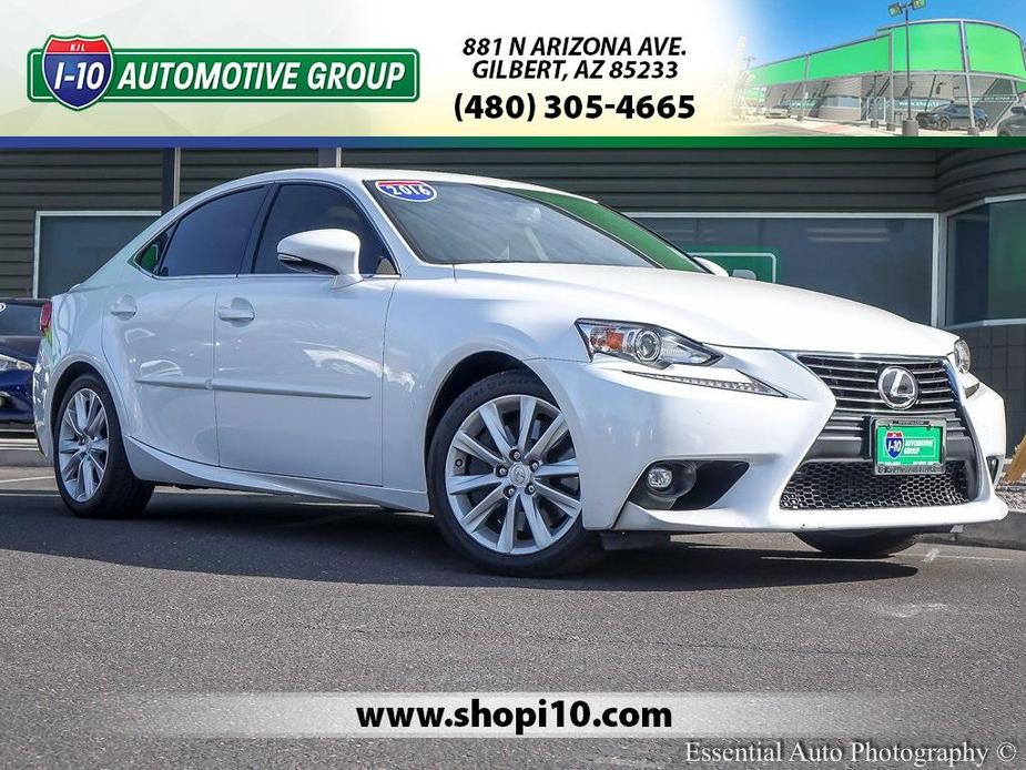 used 2016 Lexus IS 200t car, priced at $24,996