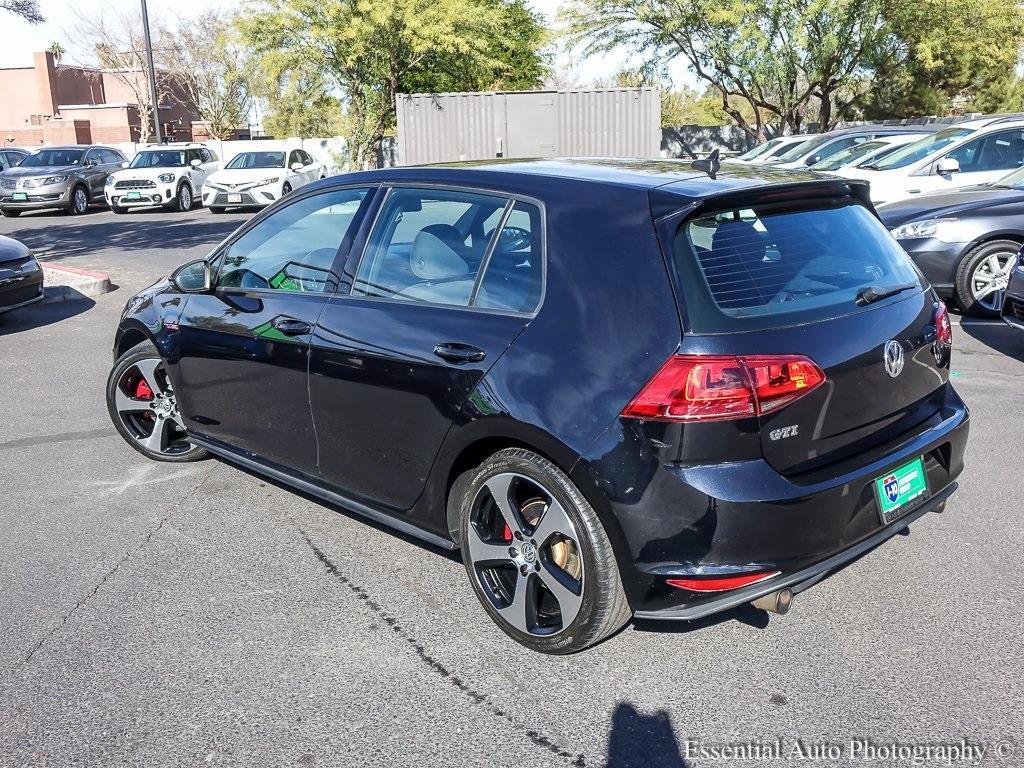 used 2017 Volkswagen Golf GTI car, priced at $19,496