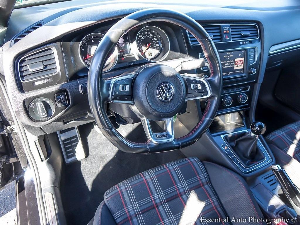 used 2017 Volkswagen Golf GTI car, priced at $19,496