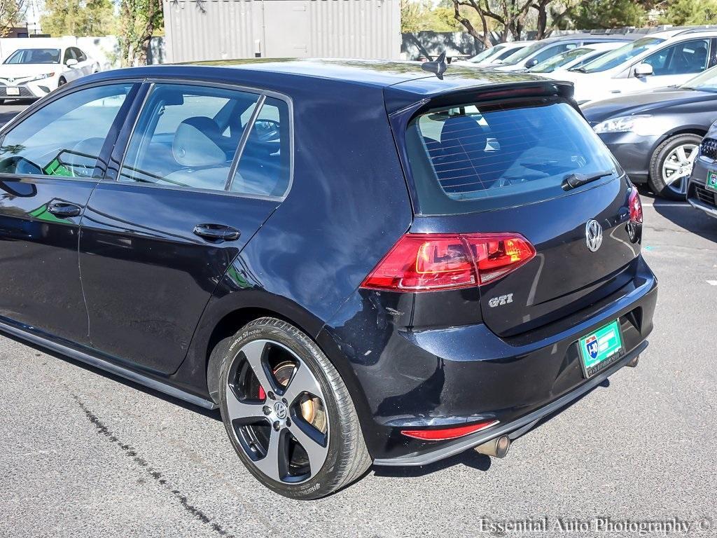 used 2017 Volkswagen Golf GTI car, priced at $19,496