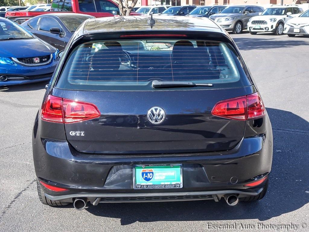 used 2017 Volkswagen Golf GTI car, priced at $19,496