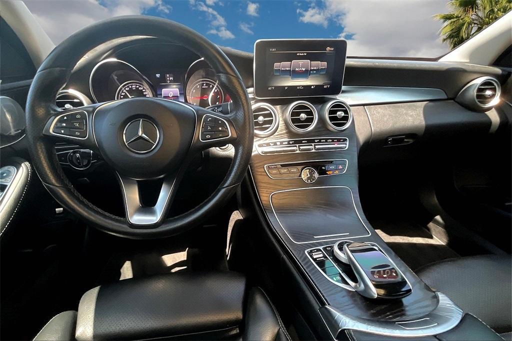 used 2017 Mercedes-Benz C-Class car, priced at $16,696