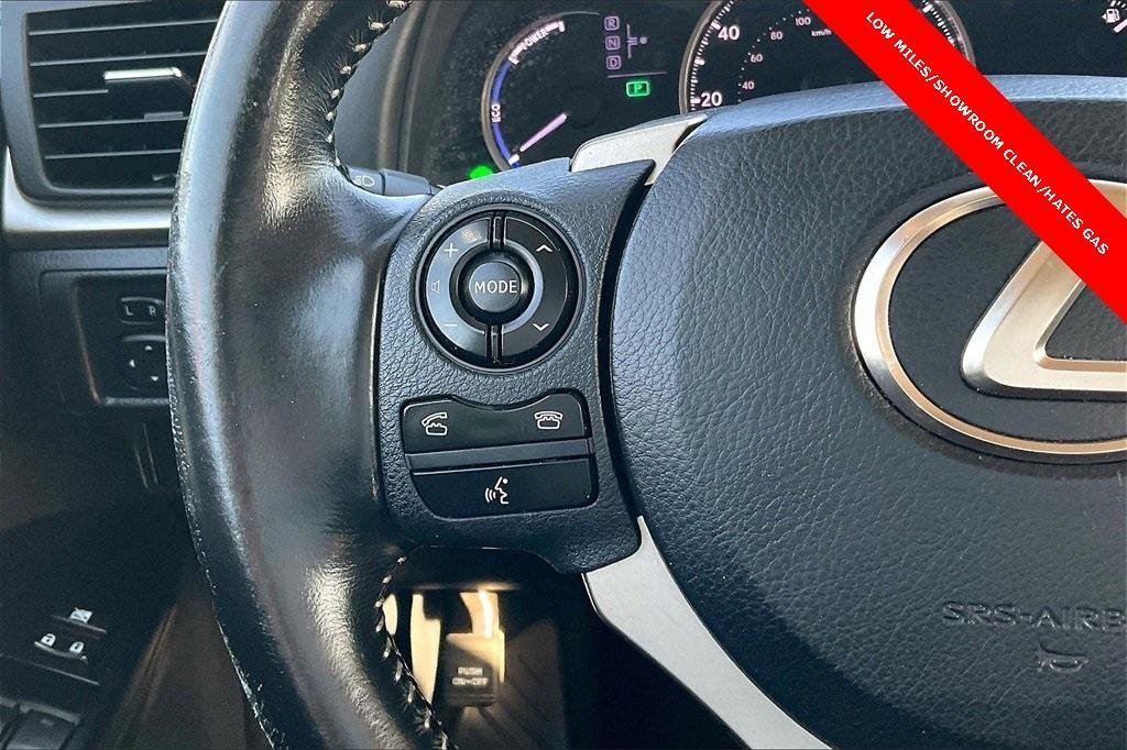 used 2017 Lexus CT 200h car, priced at $22,000
