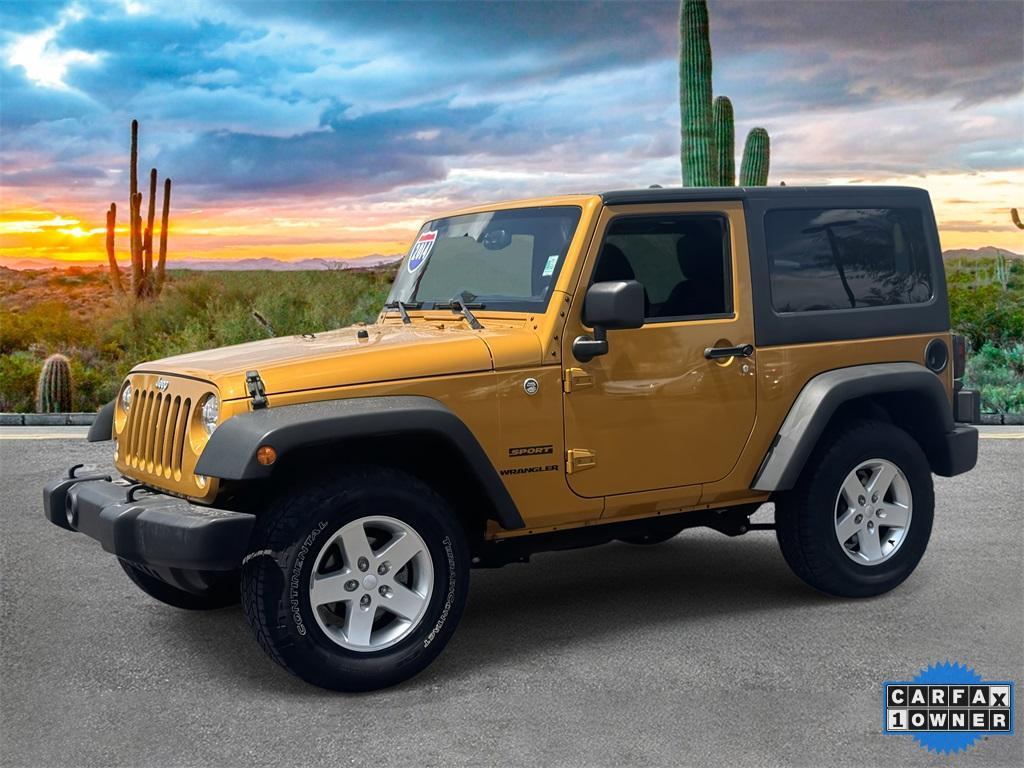 used 2014 Jeep Wrangler car, priced at $17,996