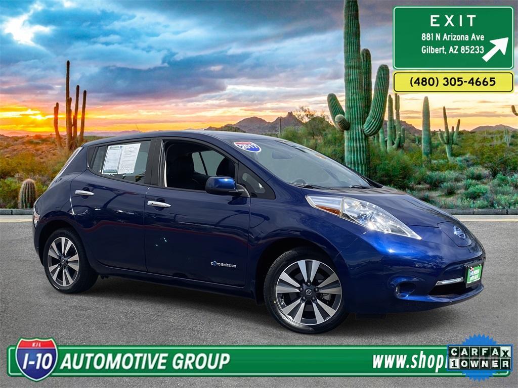 used 2017 Nissan Leaf car, priced at $9,366
