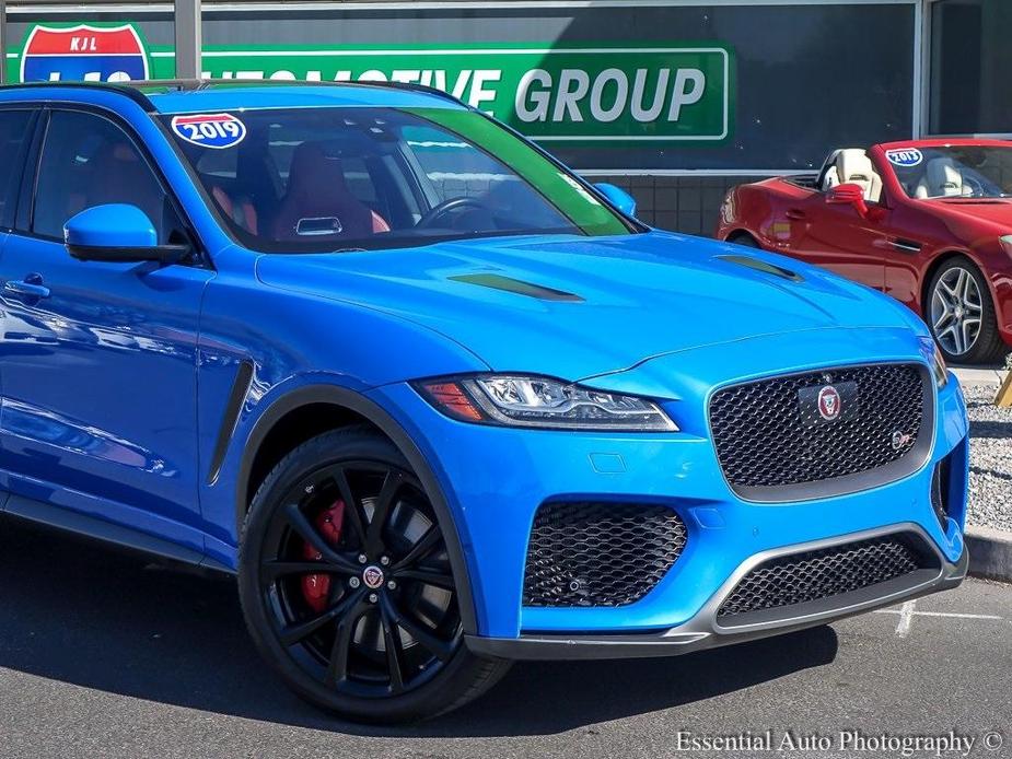 used 2019 Jaguar F-PACE car, priced at $47,496