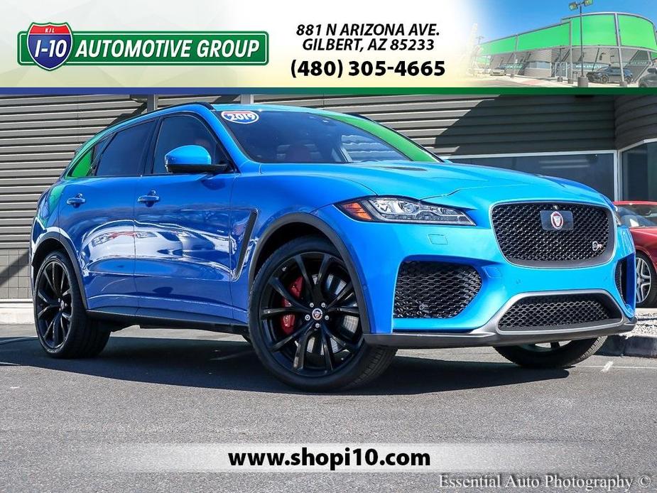 used 2019 Jaguar F-PACE car, priced at $47,496