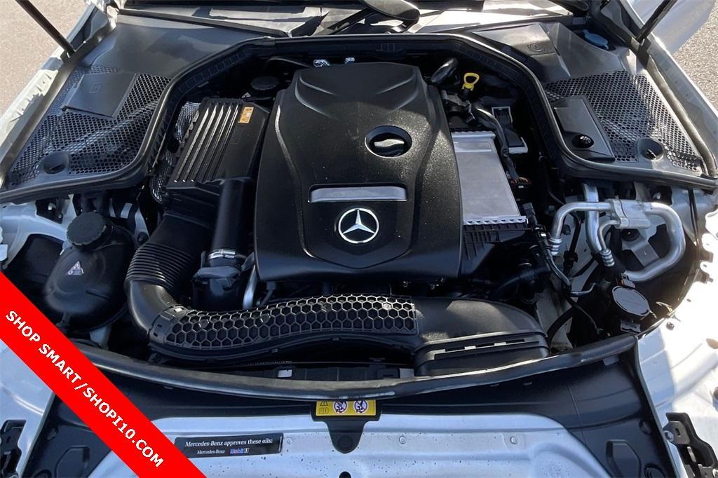 used 2017 Mercedes-Benz C-Class car, priced at $23,696