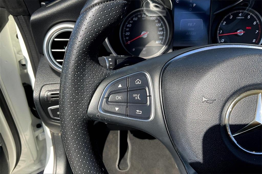 used 2017 Mercedes-Benz C-Class car, priced at $23,796