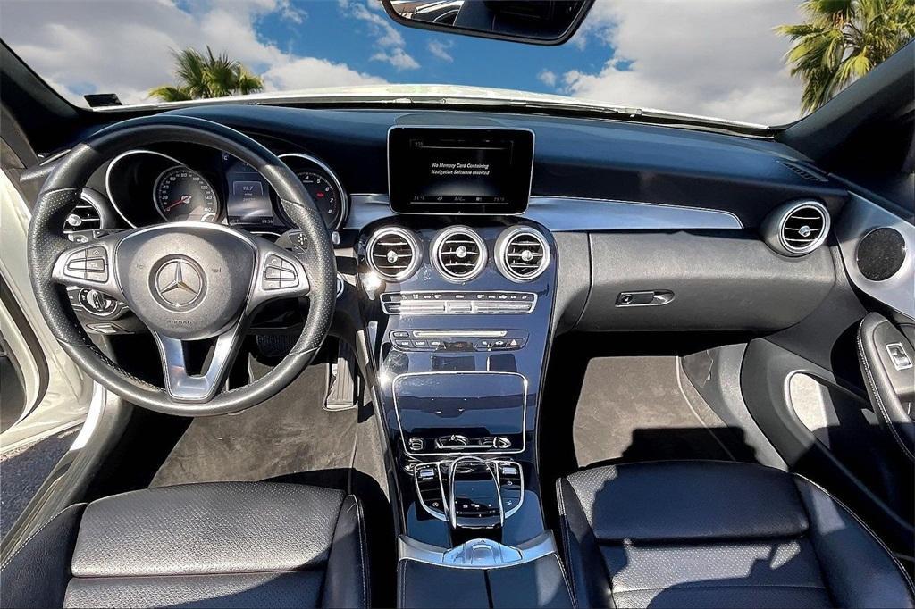 used 2017 Mercedes-Benz C-Class car, priced at $23,796