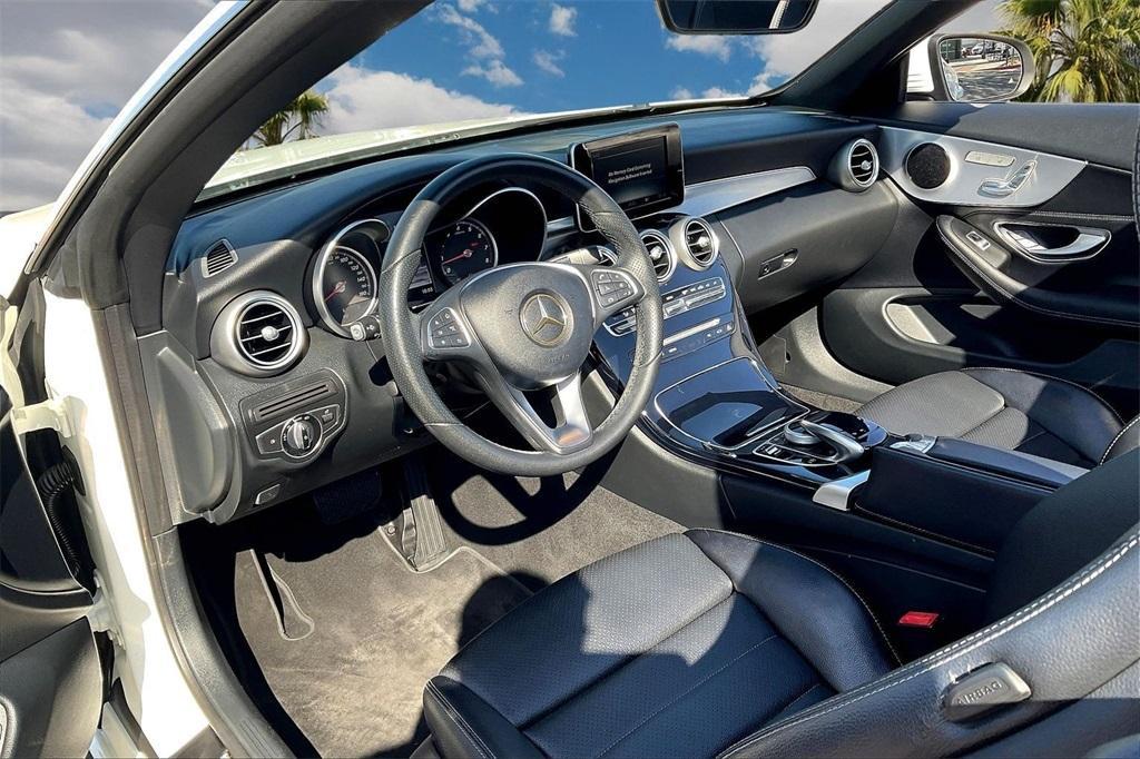 used 2017 Mercedes-Benz C-Class car, priced at $23,796