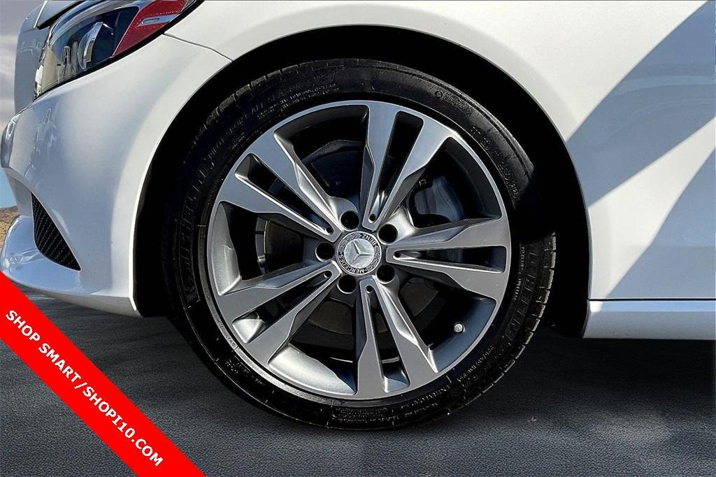 used 2017 Mercedes-Benz C-Class car, priced at $23,696