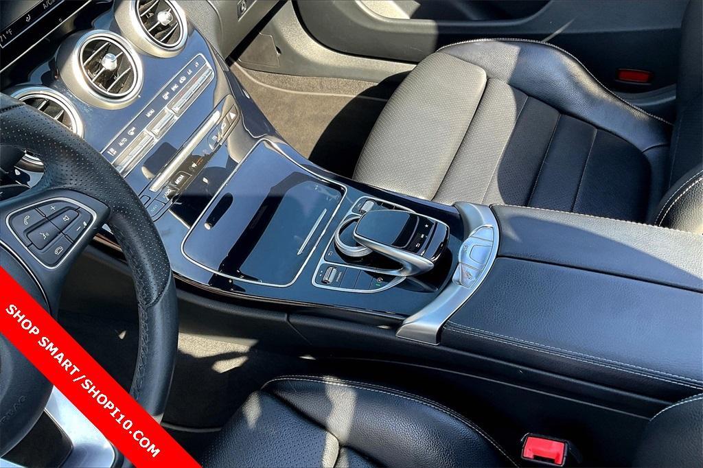 used 2017 Mercedes-Benz C-Class car, priced at $23,696