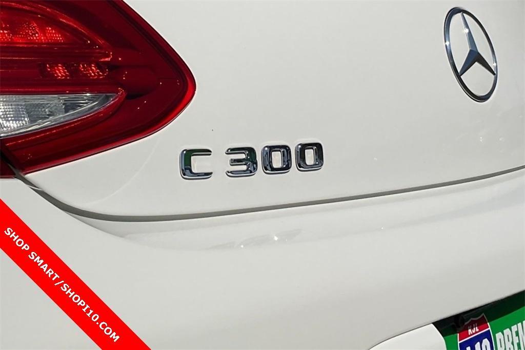 used 2017 Mercedes-Benz C-Class car, priced at $23,696
