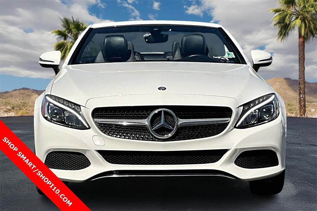 used 2017 Mercedes-Benz C-Class car, priced at $23,696