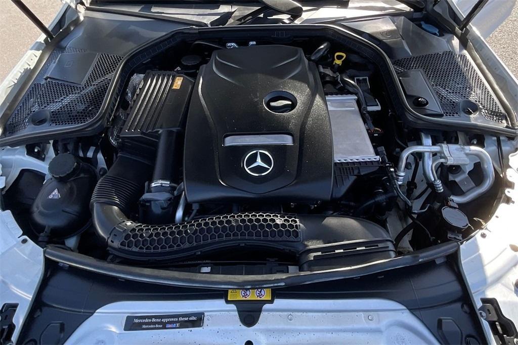 used 2017 Mercedes-Benz C-Class car, priced at $23,796
