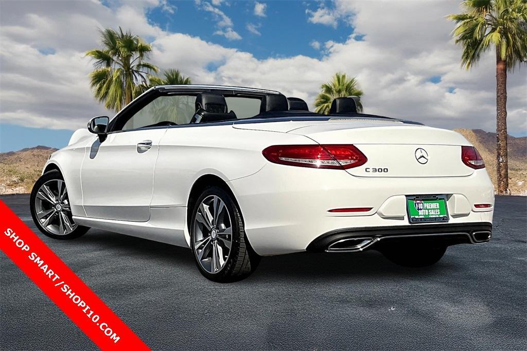 used 2017 Mercedes-Benz C-Class car, priced at $23,696