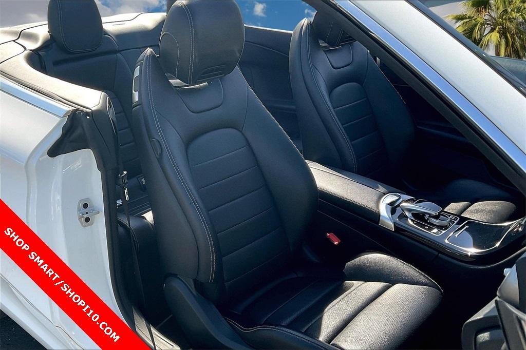 used 2017 Mercedes-Benz C-Class car, priced at $23,696