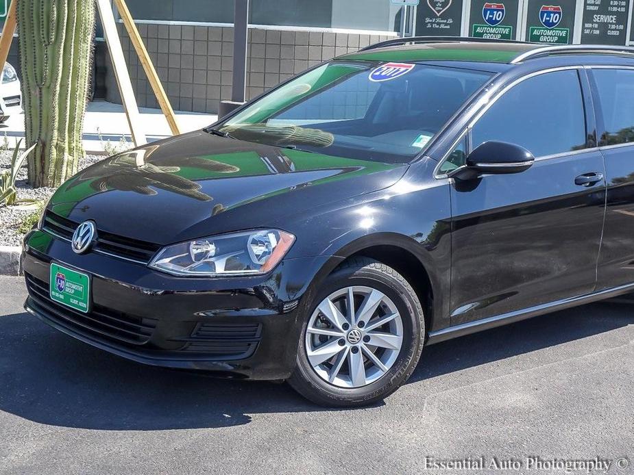 used 2017 Volkswagen Golf SportWagen car, priced at $13,996