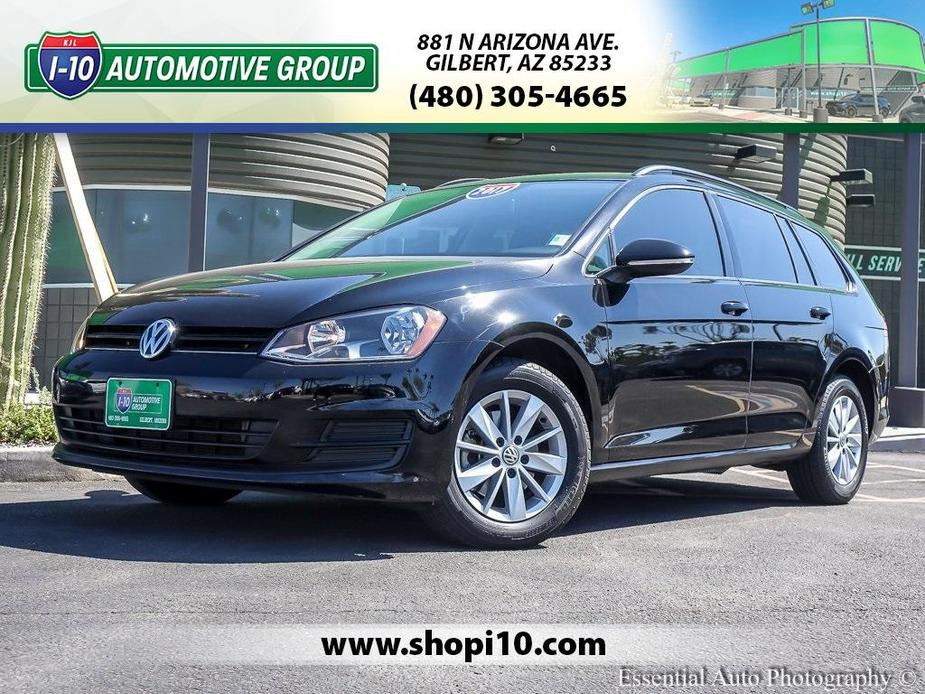 used 2017 Volkswagen Golf SportWagen car, priced at $13,996