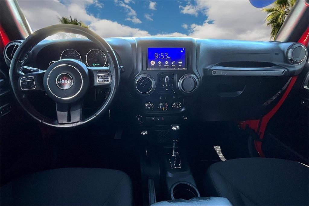 used 2017 Jeep Wrangler Unlimited car, priced at $24,998