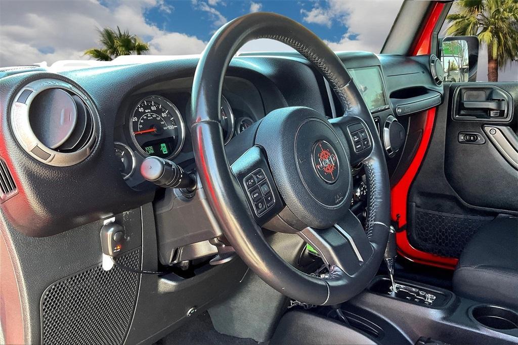 used 2017 Jeep Wrangler Unlimited car, priced at $24,998